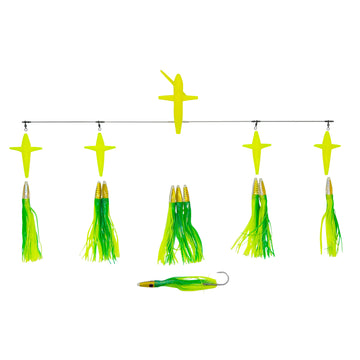 36″ Side Tracker® with 9″ Machine Lures