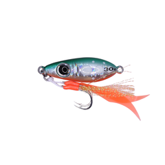 Bullking Jigs 8 - Green Silver Orange Mix / 30G