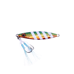 Bullking Jigs 7 - Green White Strip / 40G