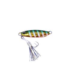 Bullking Jigs 1 - BK-White Strip on Green / 40G