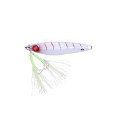 Bullking Jigs 2 - BK2-Orange Lines in White / 60G