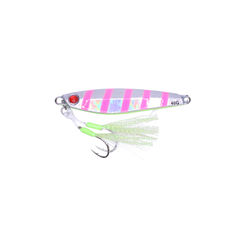 Bullking Jigs 2 - BK2-Pink Stripe on Silver / 40G