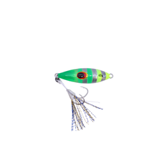 Bullking Jigs 3 - Silver Strip on Green & Light Green Mix / 40G