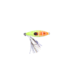 Bullking Jigs 3 - White Lines on Light Green Orange Mix / 40G