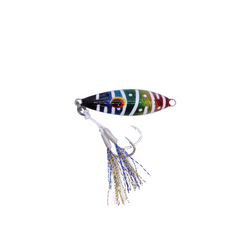 Bullking Jigs 3 - White Lines on Rainbow / 30G