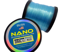 STRIKE HOOKED NANO STRONG FISHING LINE - 275m / 36.4 Kg / Blue