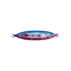 METAL JIG DEEP LINER SLOW SKIP VIB - 130 G / Pink Blue Dot