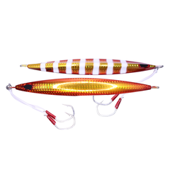 Storm Kensaki Jig - 220G / Hologram Gold Red Zebra