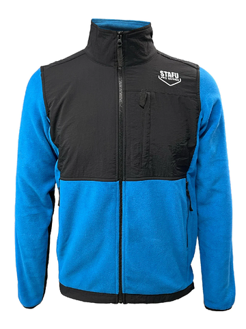 Indus Men's Zippered Blue Fleece