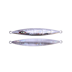 Jigman Jigging White Dot Jig - 100g / Silver White Dot