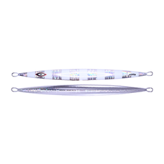 Jigman Jigging Metal Fast Jig 200G - 200G / Silver Strip & White