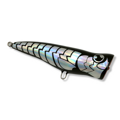 BLACKFIN TACKLE POP AND ROLL 140MM - black holographic / 60g