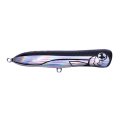 BLACKFIN TACKLE POP AND ROLL 140MM 45grm - 45g / black holographic