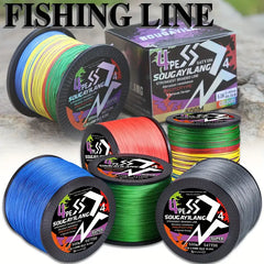 Sougayilang 100M 4 Strands PE Braided Fishing Line