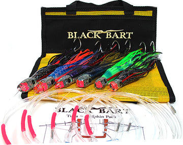 Black Bart TUNA / DOLPHIN RIGGED PACK 20-50 lb. TACKLE