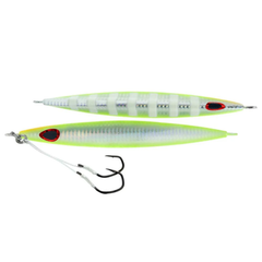 Storm Kensaki Jig - 220G / UV Chartreuse Glow Zebra