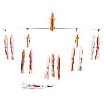 36″ Wingman Side Tracker with 9″ Shell Squid