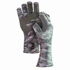 Fish Monkey Half Finger Guide Glove - XXL / Camo Grey