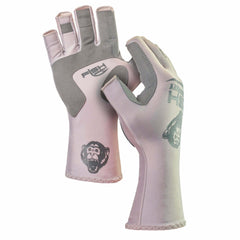 Fish Monkey Half Finger Guide Glove - M / Grey