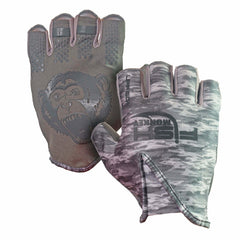 Fish Monkey Stubby Guide Glove - S / Grey Camo